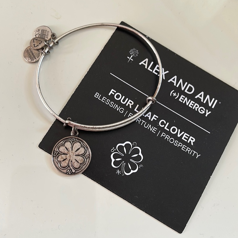 Alex and Ani | Four Leaf Clover bracelet